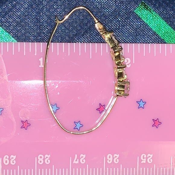 ❌SOLD❌Kay 14K Earrings Hoops 🌷 - Picture 10 of 13